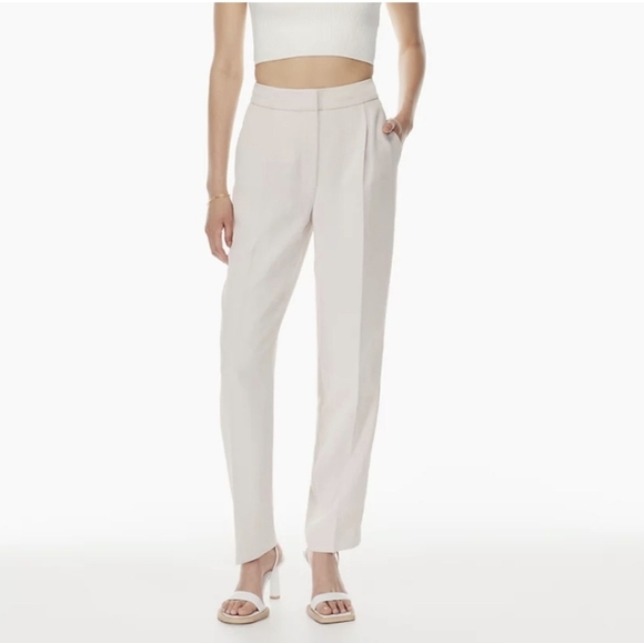 ARITZIA WILFRED Ibiza Pants White 0 - Picture 2 of 12